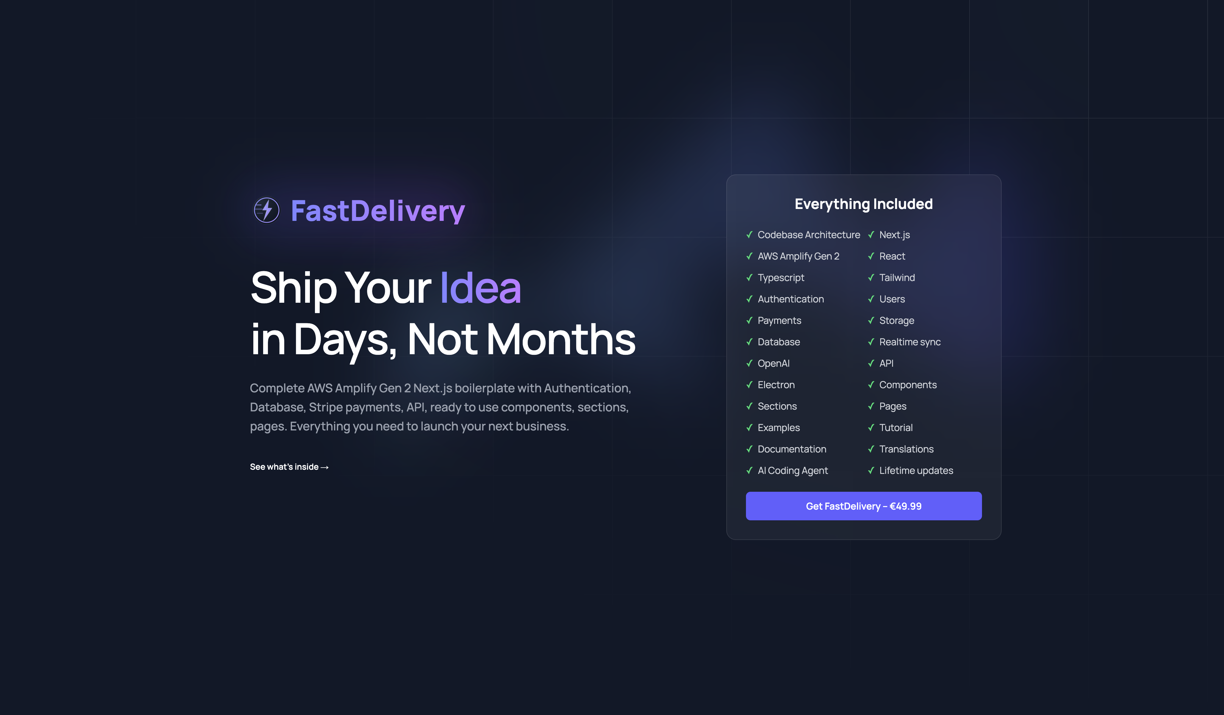 FastDelivery preview